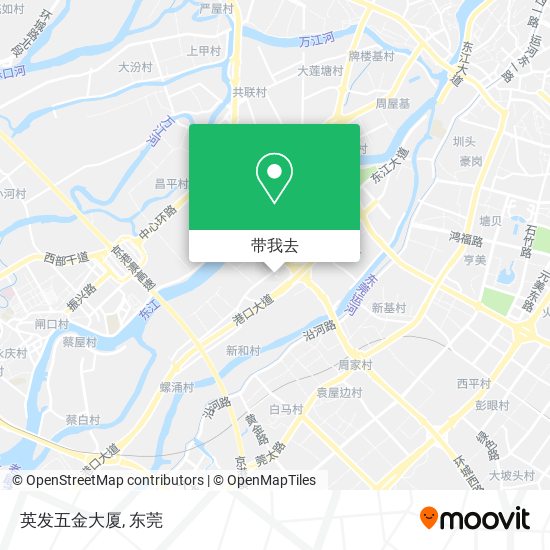 英发五金大厦地图