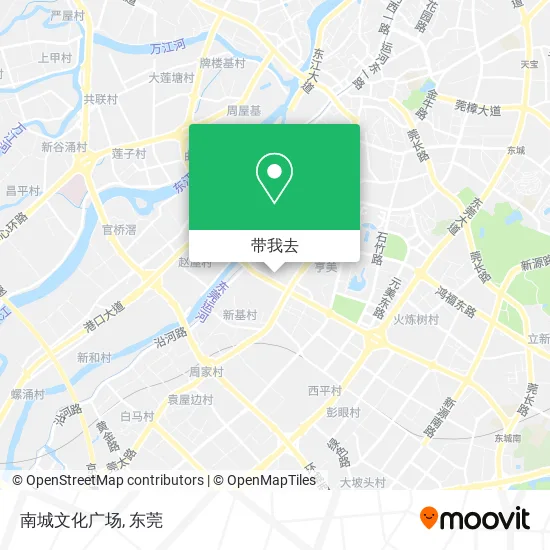 南城文化广场地图