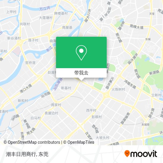 潮丰日用商行地图