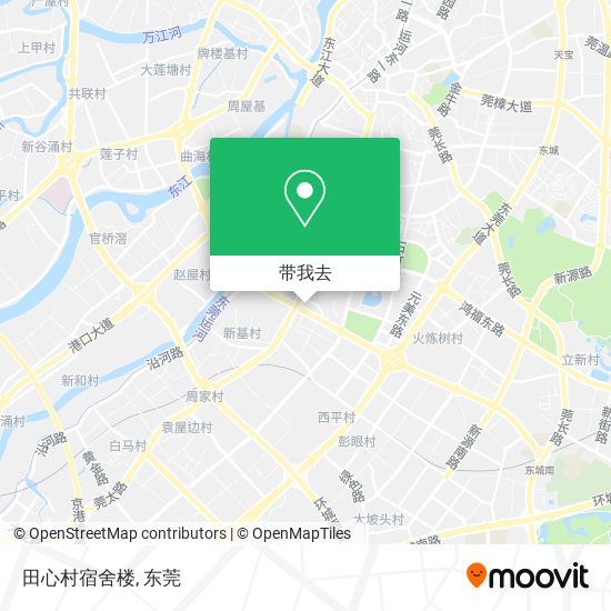 田心村宿舍楼地图