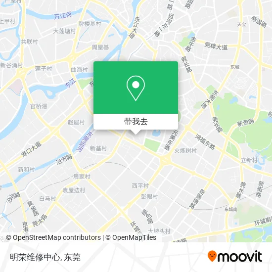 明荣维修中心地图