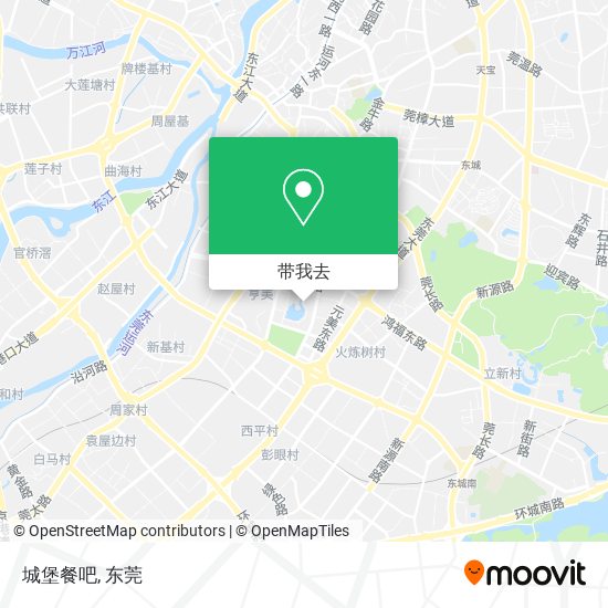 城堡餐吧地图