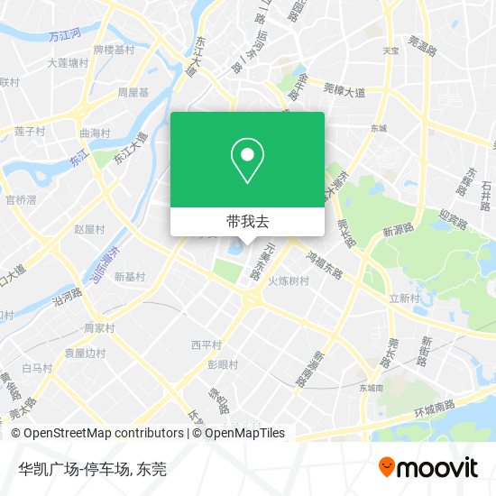 华凯广场-停车场地图
