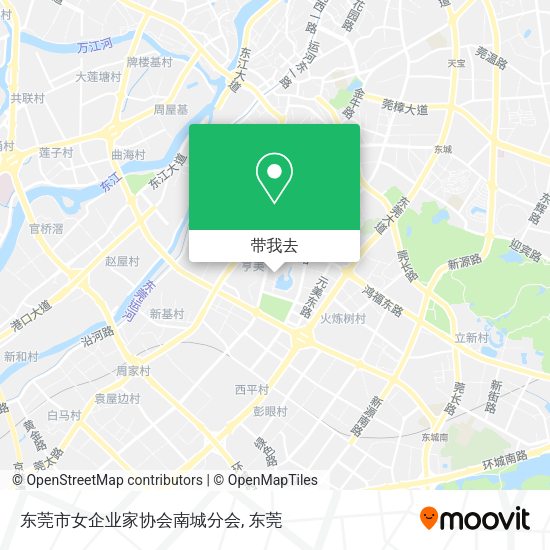 东莞市女企业家协会南城分会地图