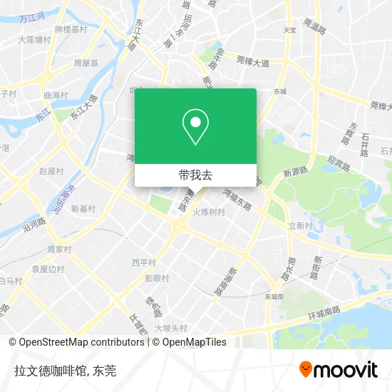 拉文德咖啡馆地图
