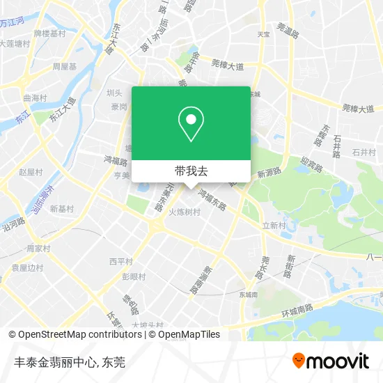 丰泰金翡丽中心地图