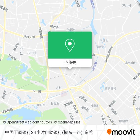 中国工商银行24小时自助银行(横东一路)地图