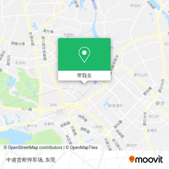 中港货柜停车场地图
