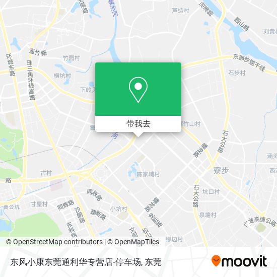 东风小康东莞通利华专营店-停车场地图