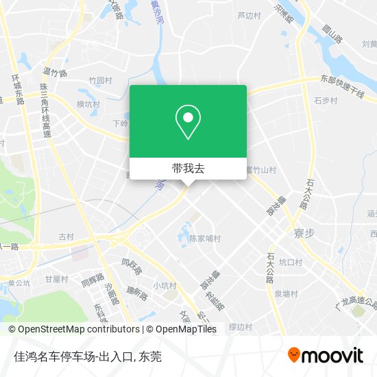 佳鸿名车停车场-出入口地图