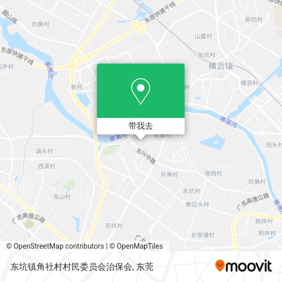 东坑镇角社村村民委员会治保会地图