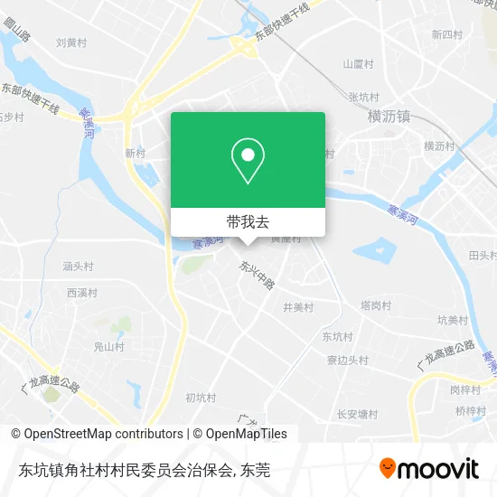 东坑镇角社村村民委员会治保会地图