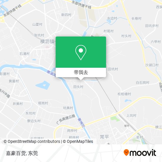 嘉豪百货地图