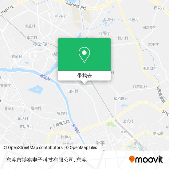 东莞市博祺电子科技有限公司地图