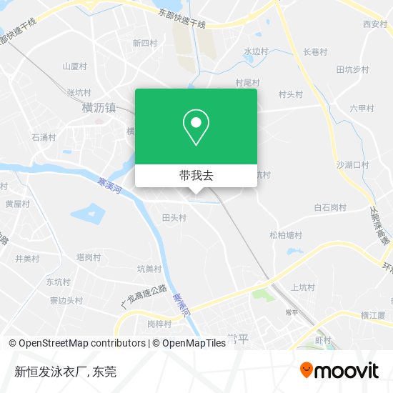 新恒发泳衣厂地图