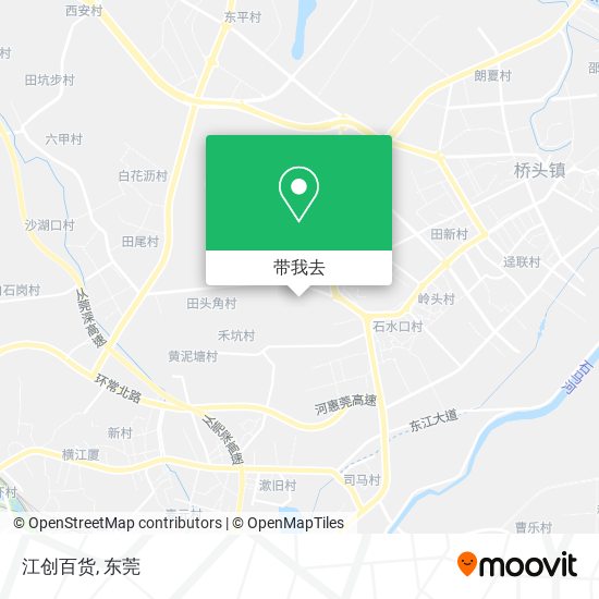 江创百货地图