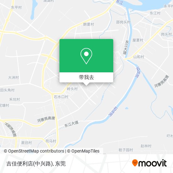 吉佳便利店(中兴路)地图
