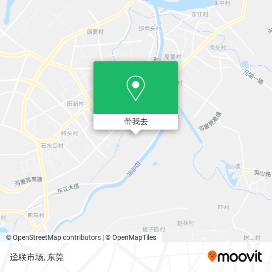 迳联市场地图