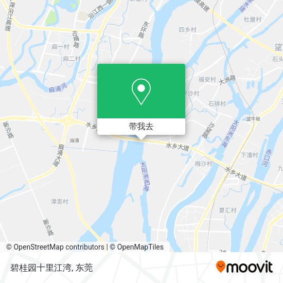 碧桂园十里江湾地图