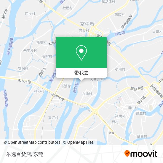 乐选百货店地图