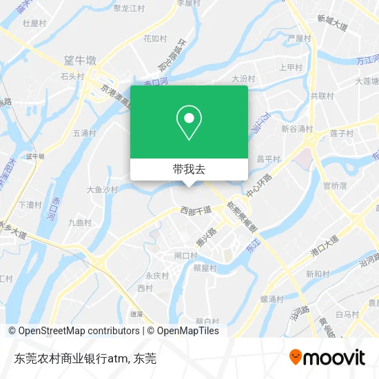 东莞农村商业银行atm地图