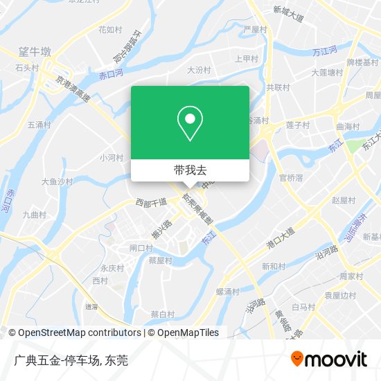 广典五金-停车场地图