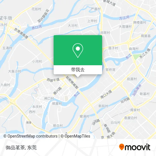 御品茗茶地图