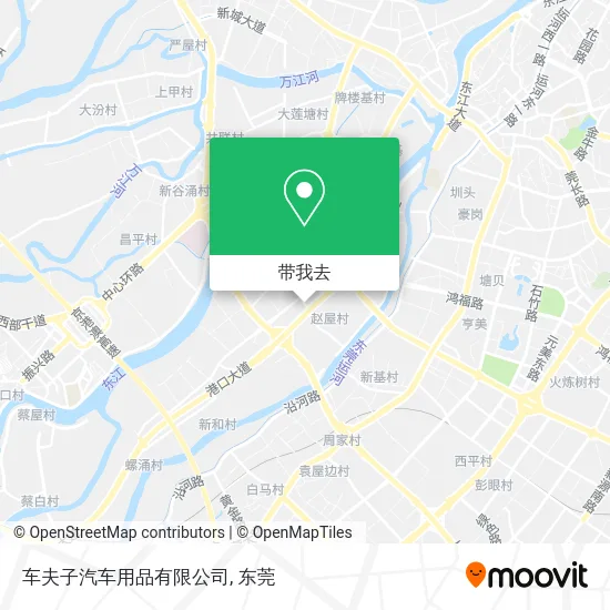 车夫子汽车用品有限公司地图