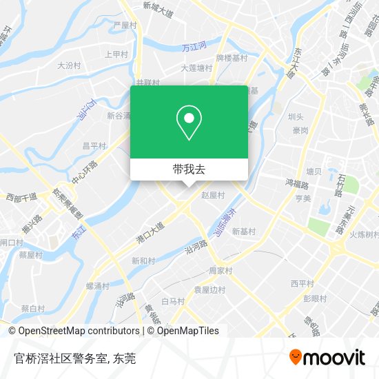官桥滘社区警务室地图