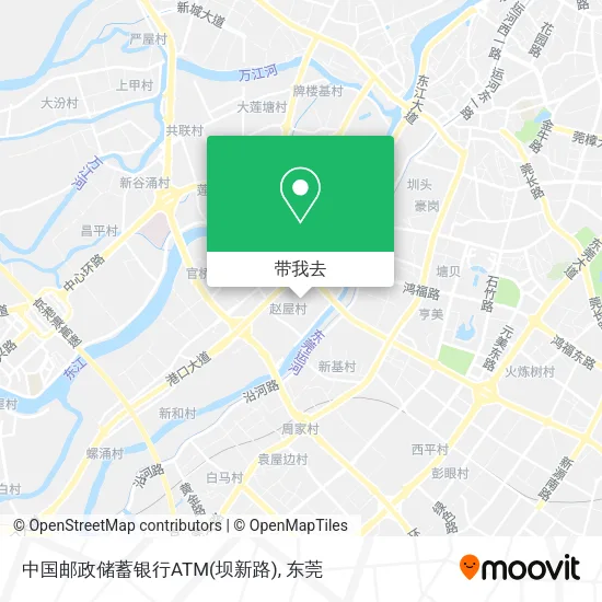 中国邮政储蓄银行ATM(坝新路)地图