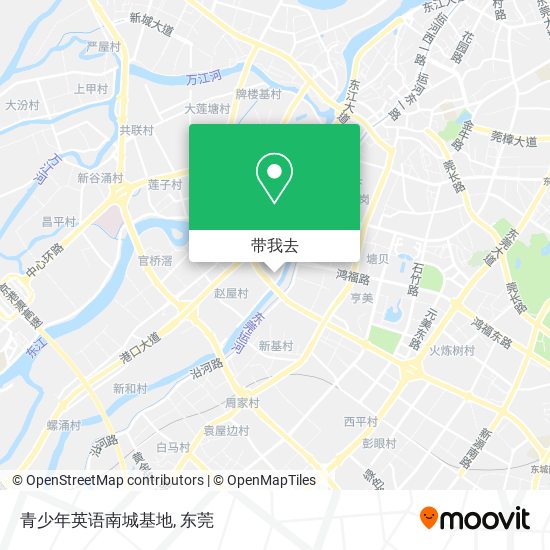 青少年英语南城基地地图