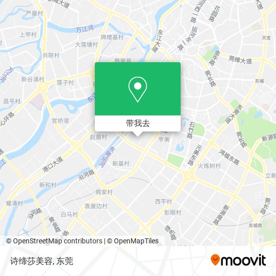 诗缔莎美容地图