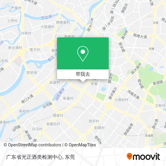 广东省光正酒类检测中心地图