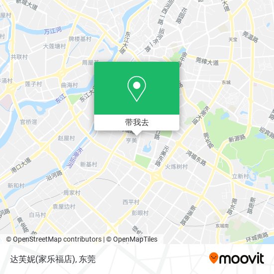 达芙妮(家乐福店)地图