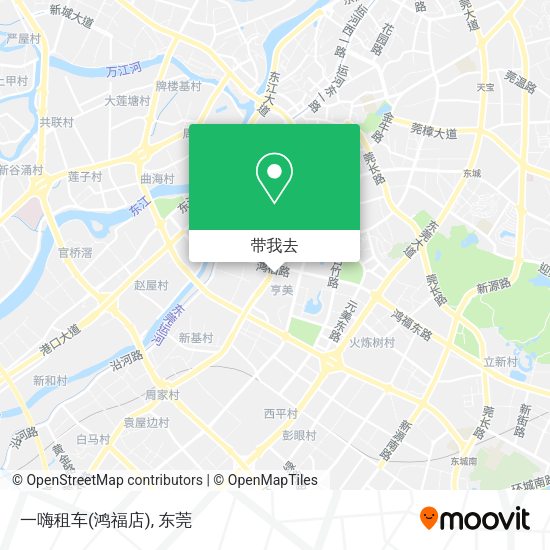 一嗨租车(鸿福店)地图