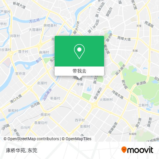 康桥华苑地图