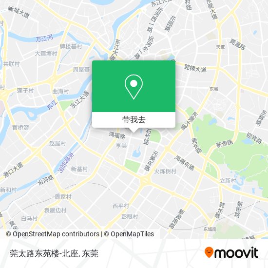 莞太路东苑楼-北座地图