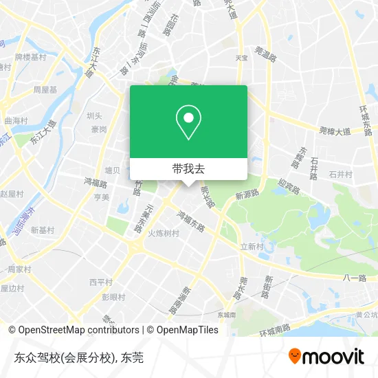 东众驾校(会展分校)地图
