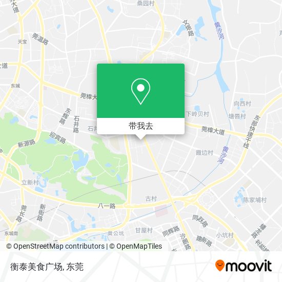 衡泰美食广场地图