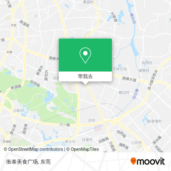 衡泰美食广场地图