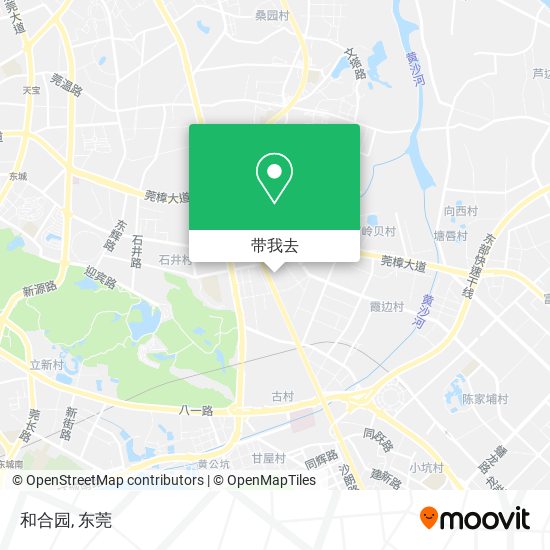 和合园地图