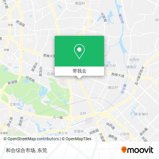 和合综合市场地图