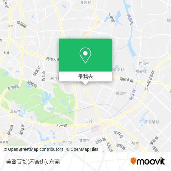 美盈百货(禾合街)地图