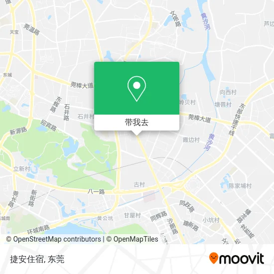 捷安住宿地图
