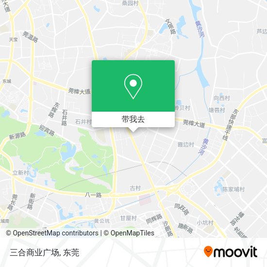 三合商业广场地图