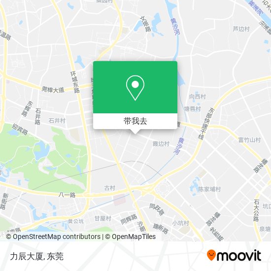 力辰大厦地图