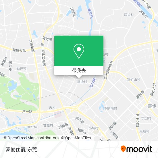 豪俪住宿地图