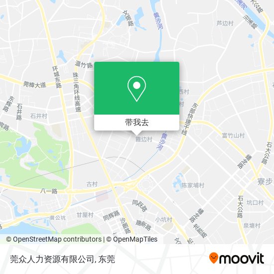 莞众人力资源有限公司地图