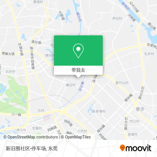 新旧围社区-停车场地图