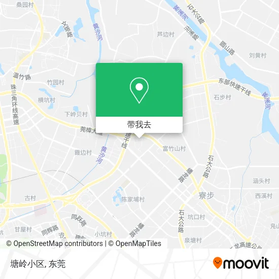 塘岭小区地图